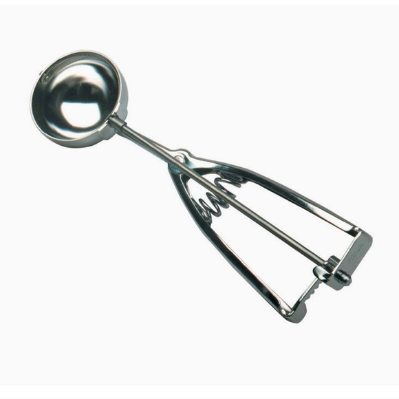 Piazza Mechanical Ice Cream Scoop Stainless Steel 18/10 Professional Quality - Picture 1 of 9